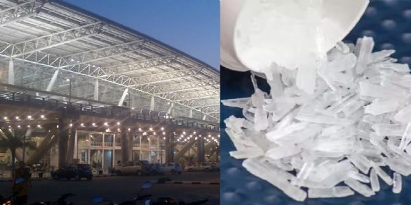 چنئی کے ہوائی اڈے پر تقریباً 5 کروڑ روپے کی کرسٹل میتھ ضبط اسمگلر پارسل چھوڑ کر فرار