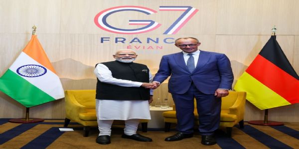 وزیر اعظم مودی کی جرمن چانسلر سے ملاقات ، مختلف شعبوں میں تعاون کو مضبوط بنانے پر زور