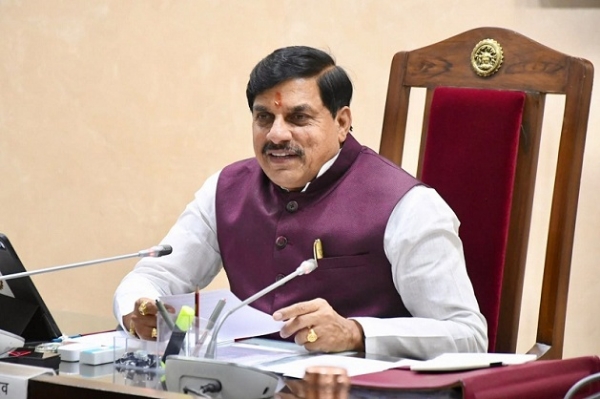 کابینہ کی میٹنگ کی صدارت کرتے ہوئے وزیراعلیٰ موہن یادو کابینہ کی میٹنگ کی صدارت کرتے ہوئے وزیراعلیٰ موہن یادو