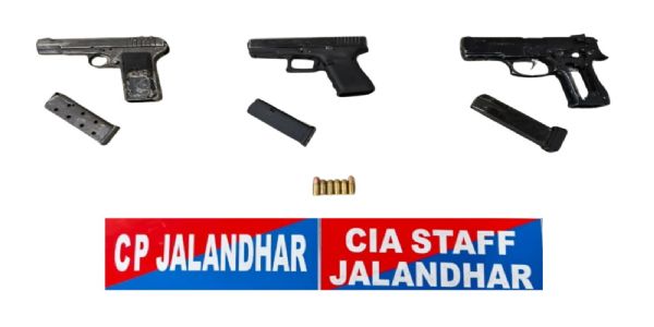 جالندھر پولیس نے تاوان اور فائرنگ کرنے والے گینگ کے چار ارکان کو گرفتار کیا