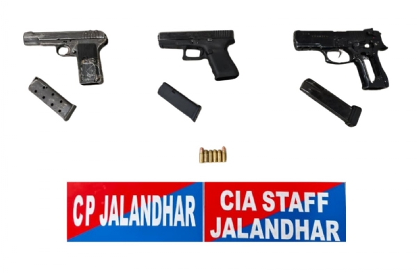 Jalandhar-Police-Extortion-Firing-Gang-Arrested Jalandhar-Police-Extortion-Firing-Gang-Arrested