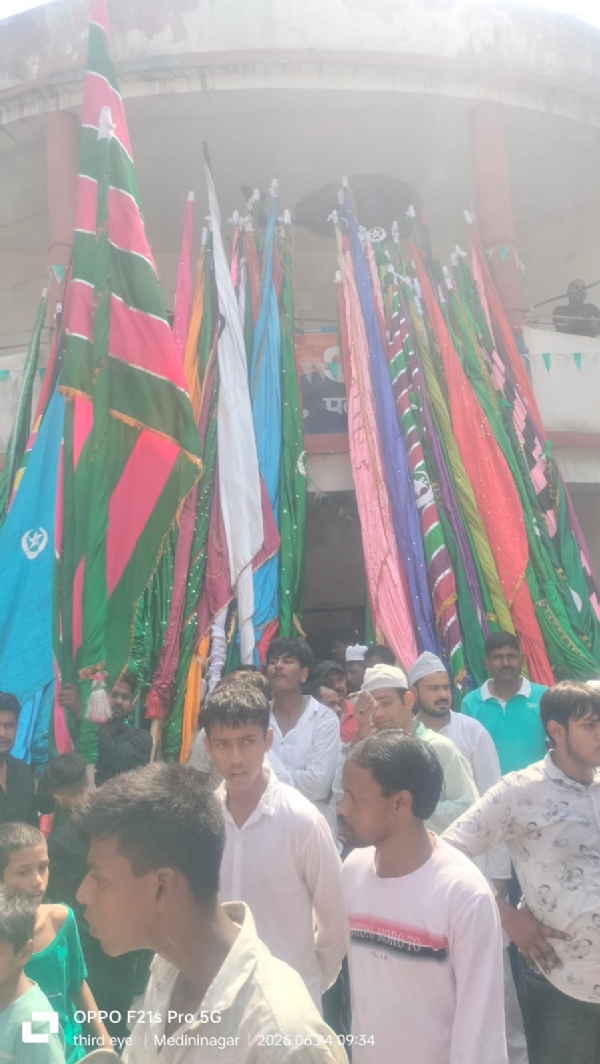محرم کی ساتویں پرجلوس نکالا گیا محرم کی ساتویں پرجلوس نکالا گیا