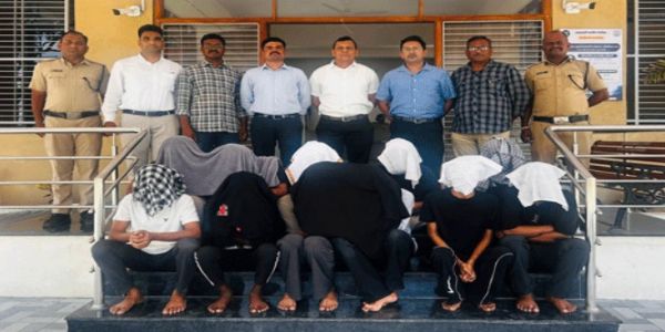آن لائن گیمنگ کے لیے مزدوروں کے بینک کھاتوں کا غلط استعمال، 12 افراد گرفتار