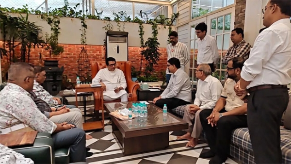 Maha Raj Thackeray Jain Delegation