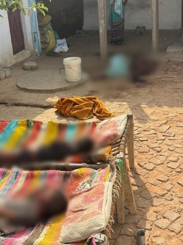بیوی اور دو معصوم بچوں کا قتل