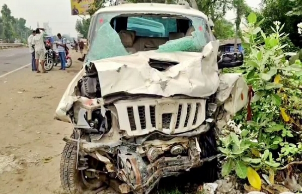 بہار کے بیگوسرائے میں دو اسکارپیوکی ٹکر میں چار کی موت