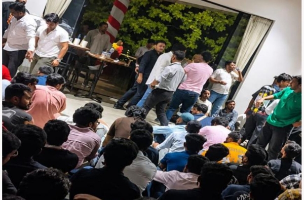 CRIME MAHA PUNE PARTY RAID CRIME MAHA PUNE PARTY RAID