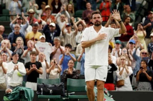Sports-Tennis-Wimbledon-Wawrinka Sports-Tennis-Wimbledon-Wawrinka