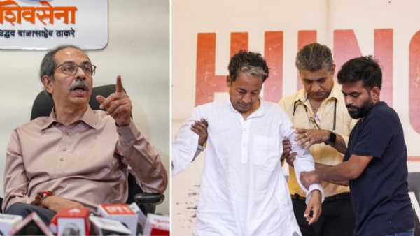 POLITICS MAHA UDDHAV BACKS SONAM HUNGER STRIKE