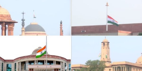 قطر کے سابق امیر کے انتقال پر بھارت میں قومی سوگ، سرکاری عمارتوں پر ترنگا نصف سر نگوں
