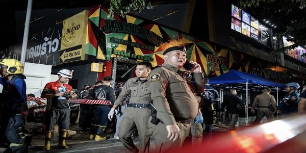 بینکاک کے ایک پب میں آگ لگنے سے 27 افراد ہلاک ، 63 زخمی