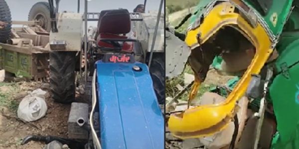 مدھیہ پردیش کے مرینا میں عقیدت مندوں سے بھرے آٹو کو ٹریکٹر نے ماری ٹکر ، تین کی موت