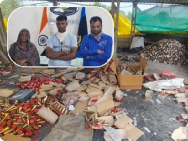 احمد آباد آتش بازی فیکٹری دھماکہ معاملہ: تین منتظمین گرفتار احمد آباد آتش بازی فیکٹری دھماکہ معاملہ: تین منتظمین گرفتار