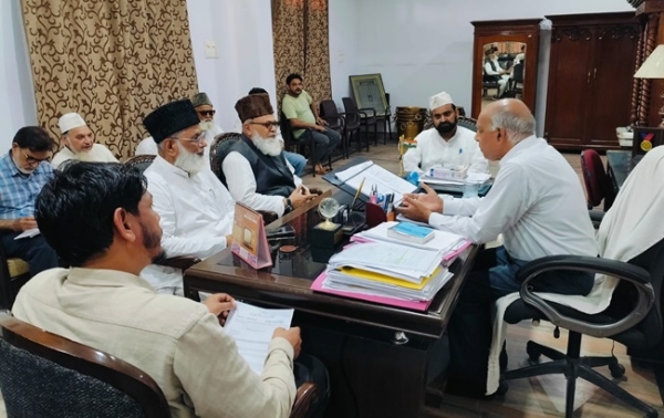 جماعت اسلامی ہند کے وفد کا محمد علی جوہر یونیورسٹی کا دورہ، ضلع مجسٹریٹ کے ذریعہ گورنر کو میمورنڈم پیش کیا گیا