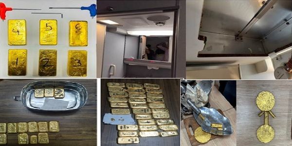 ڈی آر آئی نے 27 کلو سے زیادہ اسمگل شدہ سونا ضبط کرتے ہوئے 12 افراد کو گرفتار کیا