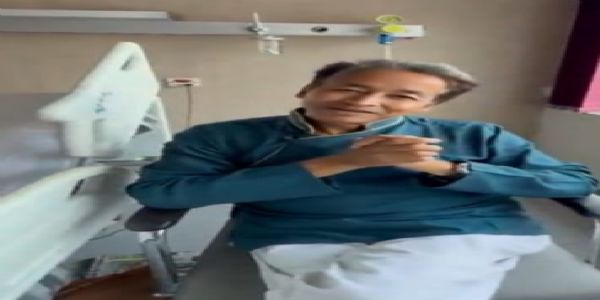 سونم وانگچک کو گروگرام کے میدانتا اسپتال سے ملی چھٹی