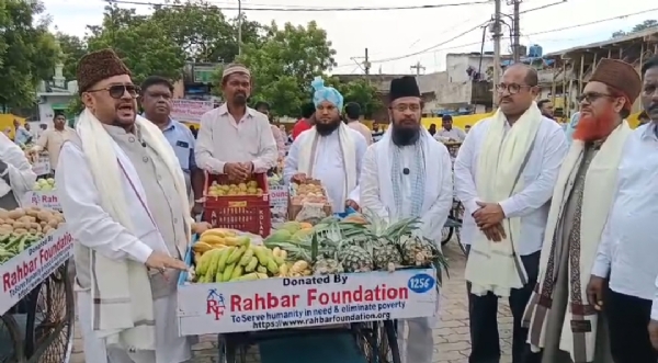 رہبر فاؤنڈیشن نے 100 مستحق خاندانوں میں ٹھیلے تقسیم کیے رہبر فاؤنڈیشن نے 100 مستحق خاندانوں میں ٹھیلے تقسیم کیے