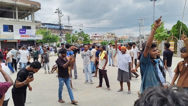 نیپال میں سنسری تشدد کے خلاف احتجاج میں بند سے جنک پور میں عوامی زندگی متاثر