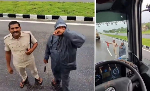 تلنگانہ میں بارڈر چیکنگ کے نام پر مبینہ وصولی،