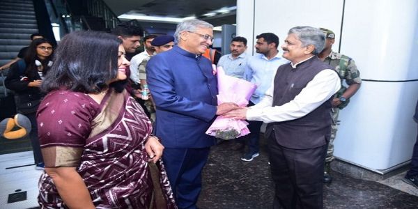 چیف الیکشن کمشنر گیانیش کمار دو روزہ دورے پر ایم پی پہنچے