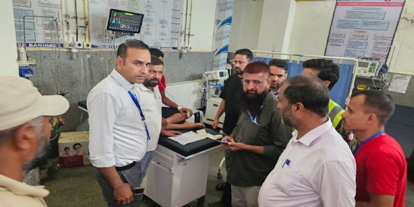 بانہال میں امرناتھ یاترا کے دوران یاتری کی طبعیت بگڑی