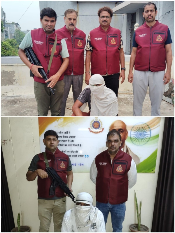 پولیس نے عمر قید کی سزا پا چکے دو مفرور بھائیوں کو گرفتار کیا ،  ممبئی کنٹریکٹ کلنگ میں بھی ایک شخص مطلوب تھا