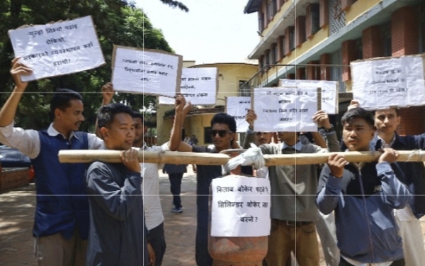 Nepal-Gas-Shortage-protest