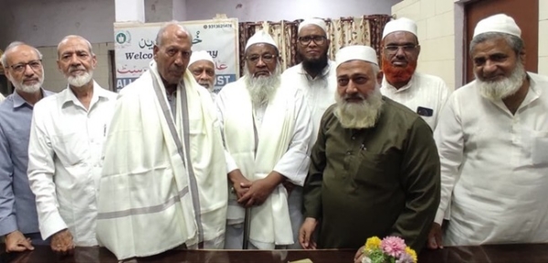 علامہ رفیق ٹرسٹ اور ہفتہ روزہ الامان کے اشتراک سے کنوینر منتخب ہونے پرشیخ علیم الدین اسعدی کو استقبالیہ دیا گیا علامہ رفیق ٹرسٹ اور ہفتہ روزہ الامان کے اشتراک سے کنوینر منتخب ہونے پرشیخ علیم الدین اسعدی کو استقبالیہ دیا گیا