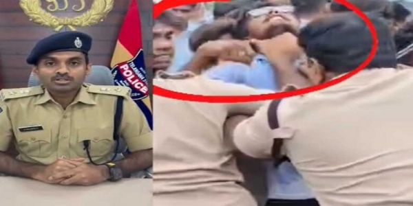 طالب علم کا گلا پکڑنے کی ویڈیو وائرل، ایس ایچ او معطل، اعلیٰ سطحی جانچ کا حکم