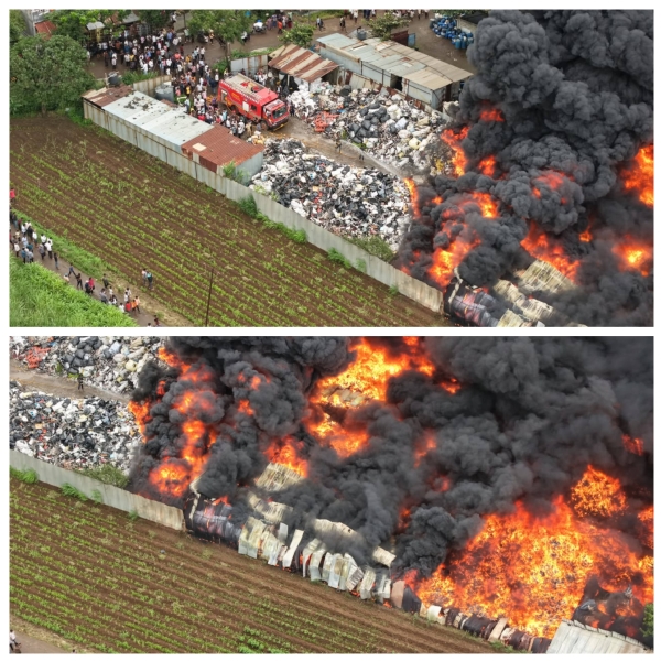 Kolhapur Plastic Scrap Warehouse Fire