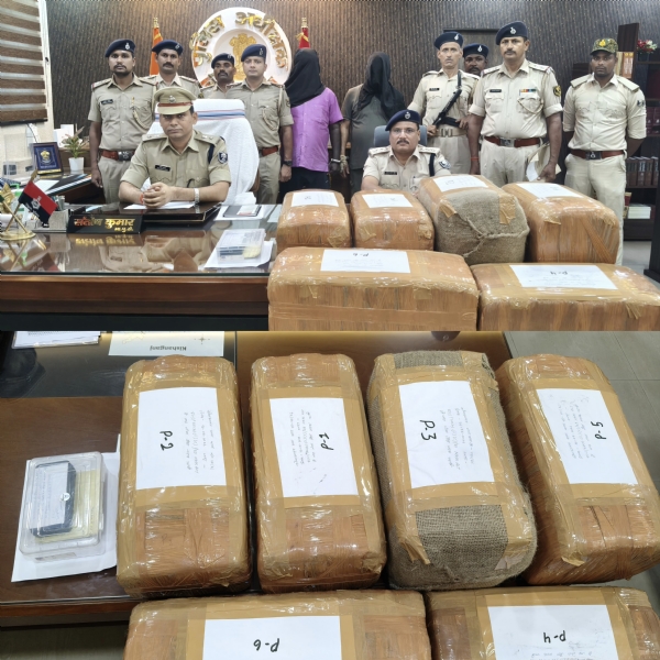 80.9 کلوگرام چرس کے ساتھ دو بین ریاستی اسمگلر گرفتار