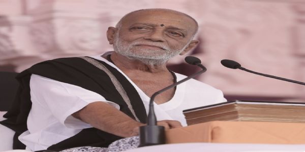نیپال کی تباہی پر مراری باپو کا اظہارِ افسوس ، راحت کے لیے 51 لاکھ روپے کی امداد کا اعلان