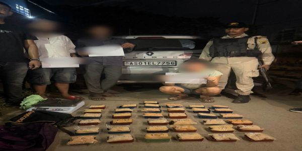 آسام میں 3 کروڑ روپے سے زائد کی ہیروئن برآمد، 3 مبینہ منشیات اسمگلر گرفتار