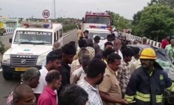 TN-FOUR-DEAD-ROAD-ACCIDENT-MADURAI