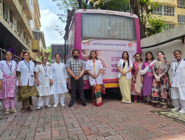 THANE CANCER SCREENING VAN THANE CANCER SCREENING VAN
