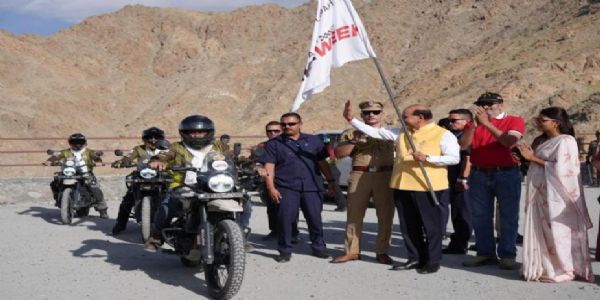 ایل جی لداخ نے پہلے لداخ بائیک ویک کا افتتاح کیا