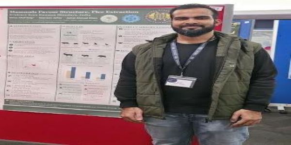 علی گڑھ مسلم یونیورسٹی کے اسکالر نے یوروپی کانفرنس میں ریسرچ پوسٹر پیش کیا