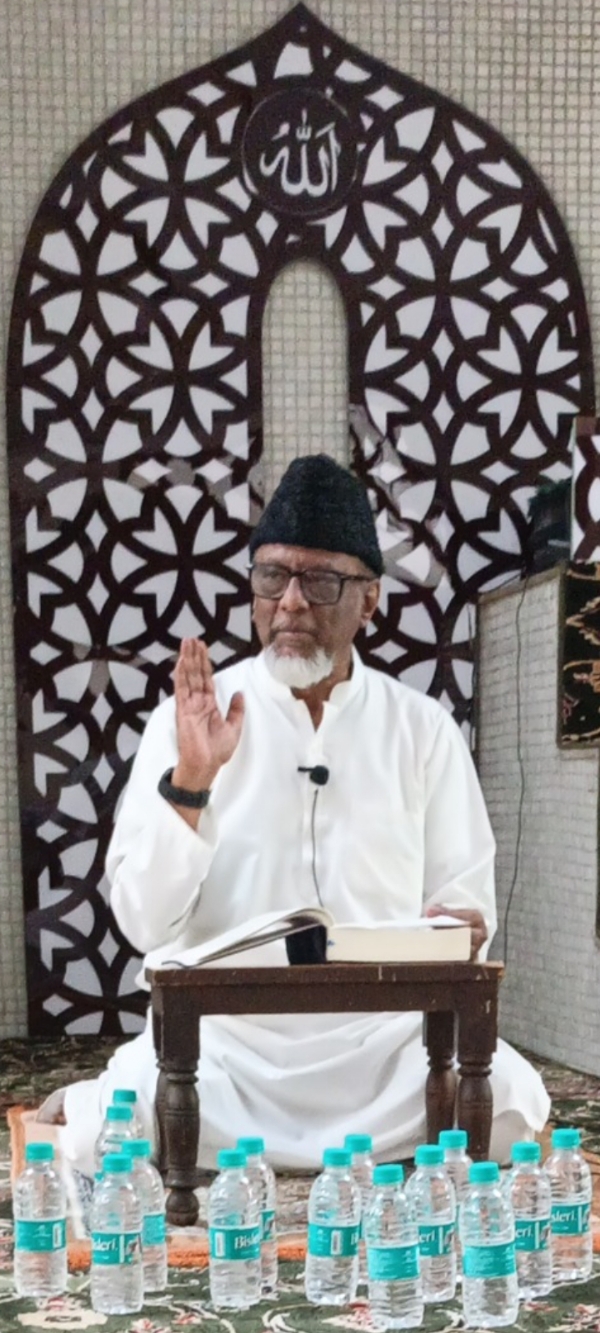 قرآن کی روشنی میں ایمان و ہدایت کا پیغام، جماعت اسلامی ہند ذاکر نگر یونٹ کے ہفتہ وار پروگرام میں درسِ قرآن و حدیث اور ولولہ انگیز خطاب قرآن کی روشنی میں ایمان و ہدایت کا پیغام، جماعت اسلامی ہند ذاکر نگر یونٹ کے ہفتہ وار پروگرام میں درسِ قرآن و حدیث اور ولولہ انگیز خطاب