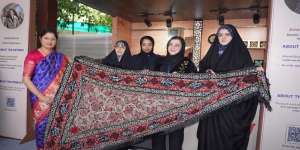 برکس بازار میں نظر آئی بھارت اور ایران کی ثقافتی جھلک