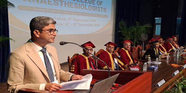اے ایم یو میں دنیا بھر کے اینستھیزیا ماہرین کا اجتماع، اے آئی پر ماہرین کا غور و خوض