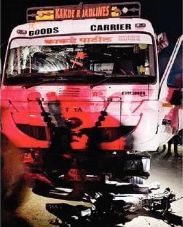 Chh Sambhajinagar Ganpati Procession Container Accident Chh Sambhajinagar Ganpati Procession Container Accident
