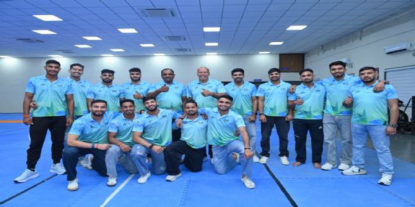 ایشیائی کھیل: بھارتی مرد و خواتین کبڈی ٹیمیں کو گاندھی نگر سے جاپان کے لئے روانہ