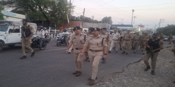 آئی جی پی جموں زون نے جموں شہر میں سیکورٹی صورتحال کا جائزہ لیا