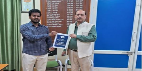 جامعہ ملیہ اسلامیہ کے سابق طالب علم اسامہ نور کو لندن اسکول آف اکونومکس میں ایل ایل ایم کی تعلیم کے لیے شیونگ اسکالرشپ ملی