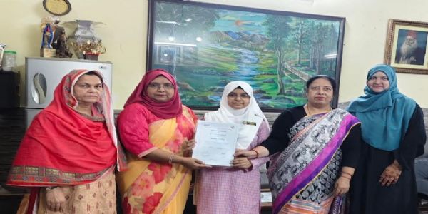 اے ایم یو گرلز اسکول کی طالبہ نے ینگ سائنٹسٹ چیلنج میں 48ویں پوزیشن حاصل کی
