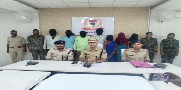 پلامو میں 10 لاکھ روپے کی سپاری دے کر شوہر کا قتل، بیوی اور سسر سمیت سات گرفتار