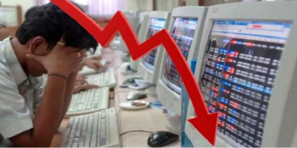 ابتدائی برتری حاصل کرنے کے باوجود شیئر بازار گراوٹ کے ساتھ بند ہوا، سرمایہ کاروں کو 87 ہزار کروڑ کا نقصان