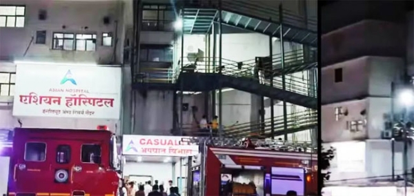 Asian Hospital Fire Patients Rescued