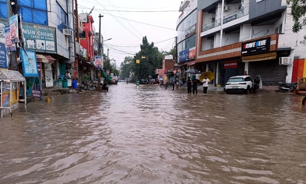 Gurugram-heavy-rain-water-logg Gurugram-heavy-rain-water-logg