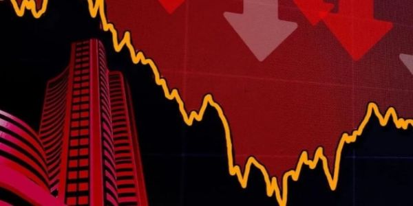ابتدائی کاروبار میں شیئر بازار پر دباؤ، سینسیکس اور نفٹی میں گراوٹ